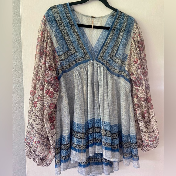 Free People Aliyah Printed Tunic 🧿 - Picture 11 of 14